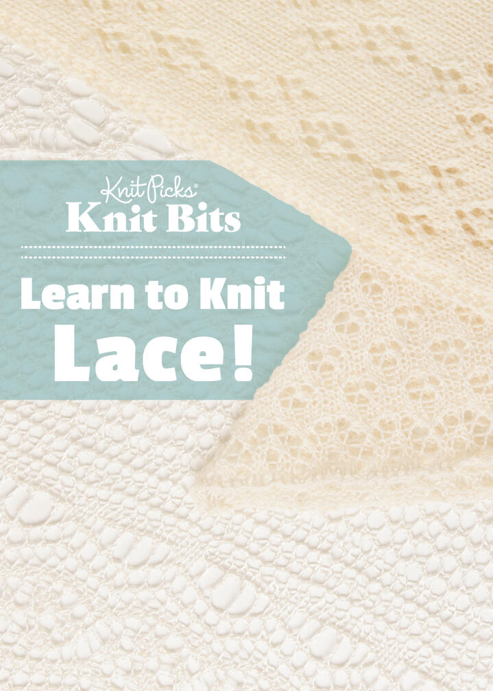 book cover: Learn to Knit Lace!