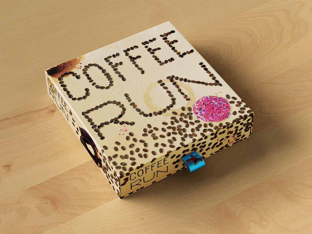 COFFEE RUN game box top